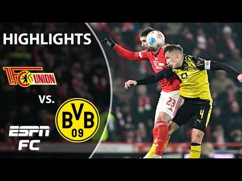 CLEAN SHEET 💪 Union Berlin vs. Borussia Dortmund | Bundesliga Highlights | ESPN FC