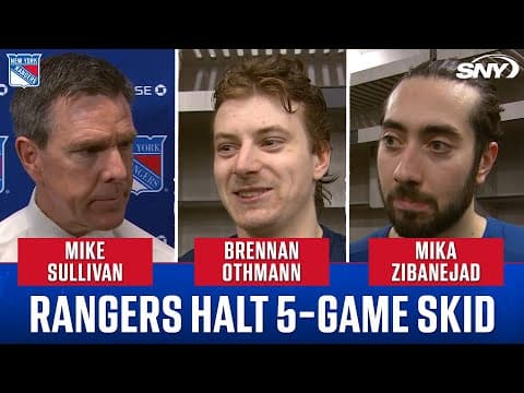 Rangers reach several milestones, snap five-game losing streak in win over Flyers