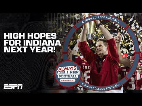 Indiana Just Reloads and Will Be BACK in 2026!