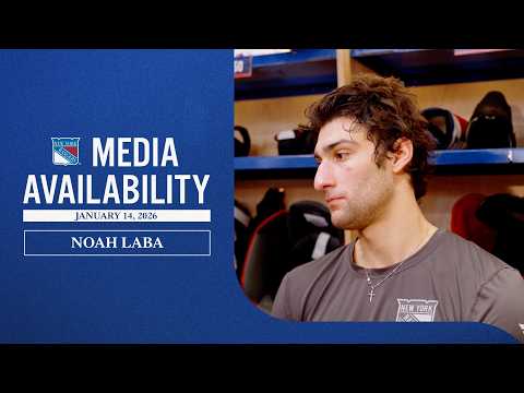 NYR vs OTT: Noah Laba Pregame Media Availability | Jan. 14, 2026
