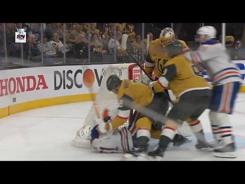 Evander Kane Receives Retaliation After Making Contact With Adin Hill