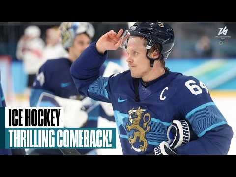 Finland comes back in OT thriller to advance to semifinals