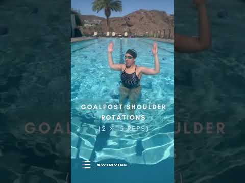 My Top 5 Shoulder Warm-Ups! ✅ #swimming