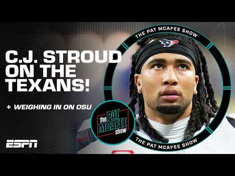 C.J. Stroud on his return from injury, Texans win and OSU beating Michigan 👀 | The Pat McAfee Show