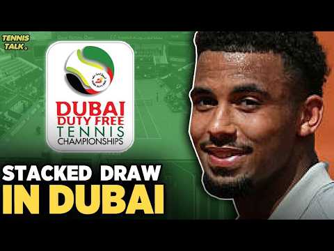 Aliassime, Fils in Stacked Draw at ATP Dubai Championships 2026 | Tennis News