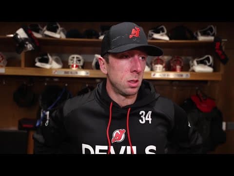 Allen, Glass, Bratt and Keefe after 4-3 OT loss to Caps