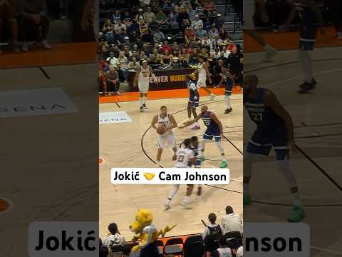 Cam Johnson’s first bucket for the Nuggets!