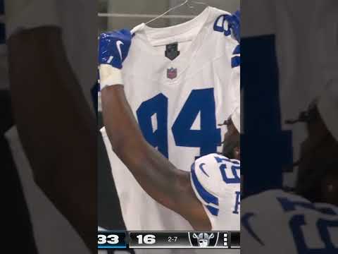 Ryan Flournoy honors Marshawn Kneeland after the Cowboys' win over the Raiders 🫶