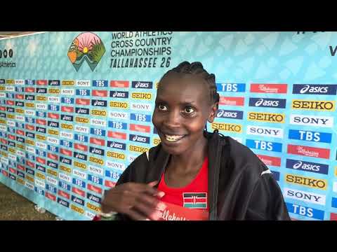 Kenya’s Agnes Ngetich After Winning 2026 World Cross Country Title In Dominant Fashion