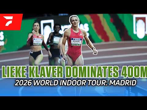 Lieke Klaver Dominates 400m At World Indoor Tour: Madrid