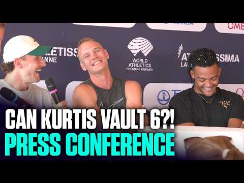 Emmanouil Karalis, Sam Kendricks Shoot The Breeze Ahead Of Lausanne | Press Conference