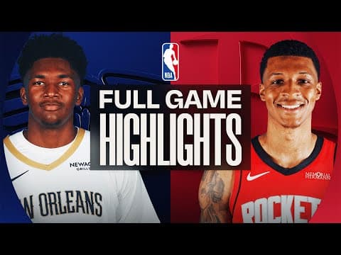 PELICANS at ROCKETS | FULL GAME HIGHLIGHTS | January 18, 2026