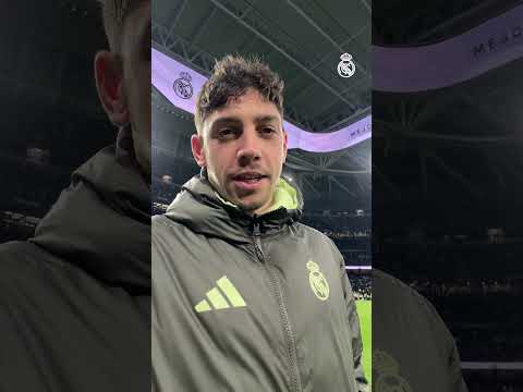 🤳 #Valverde: "Hello Madridistas! Thank you for the support tonight, I hope you enjoyed it."