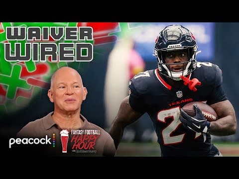 Texans' Woody Marks has potential to reach RB1 ranks | Fantasy Football Happy Hour | NFL on NBC