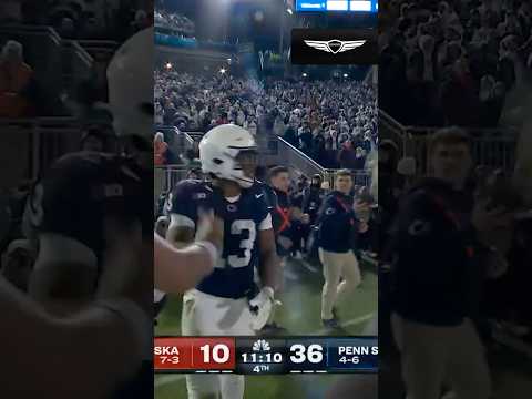 What a senior night for Kaytron Allen π