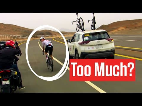 The Moment Officials Lost Patience at AlUla Tour 2026 Stage 1