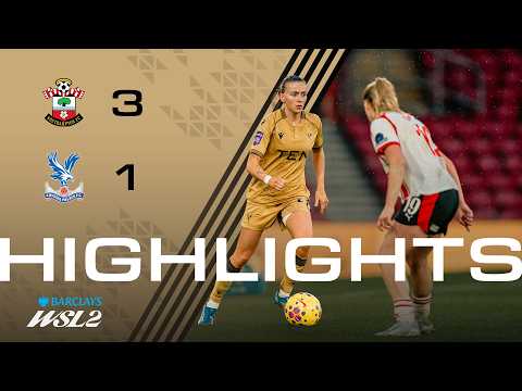 Women's highlights | Southampton 3-1 Palace