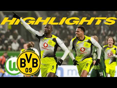 Brandt with the header, Guirassy with the overview | VfL Wolfsburg – BVB 1–2 | Highlights