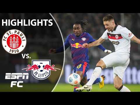 PRESSURE PENALTY 😮 St. Pauli vs. RB Leipzig | Bundesliga Highlights | ESPN FC