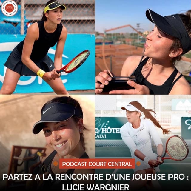 7/ 1ère Partie avec Lucie Wargnier 🎾🎙