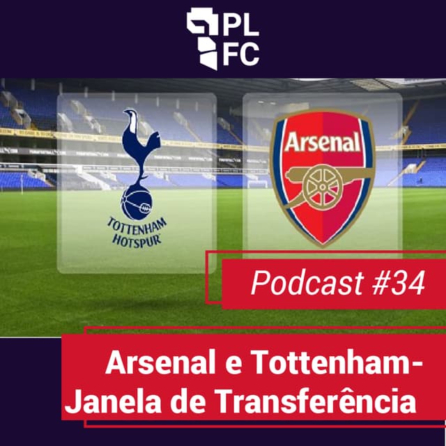 #34 - Arsenal e Tottenham - Análise da janela de transferências