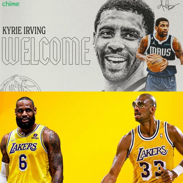 Kyrie Gets traded and Lebron Passing Kareem