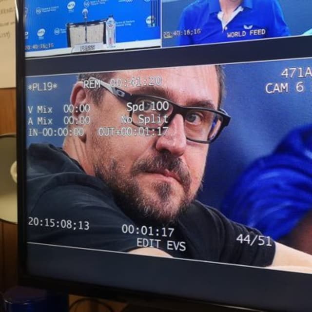 E31 - Enrico Maria Riva, ATP Tennis Graphics and Stats Operator