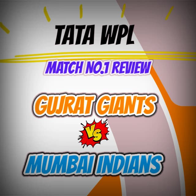 TATA WPL | MATCH NO.1 REVIEW | MUMBAI INDIANS VS GUJRAT GIANTS | HARMANPREET KAUR | AREY OUT RA MACHA TELUUUns PODCAST | MUMBAI Indians won by 143 ru