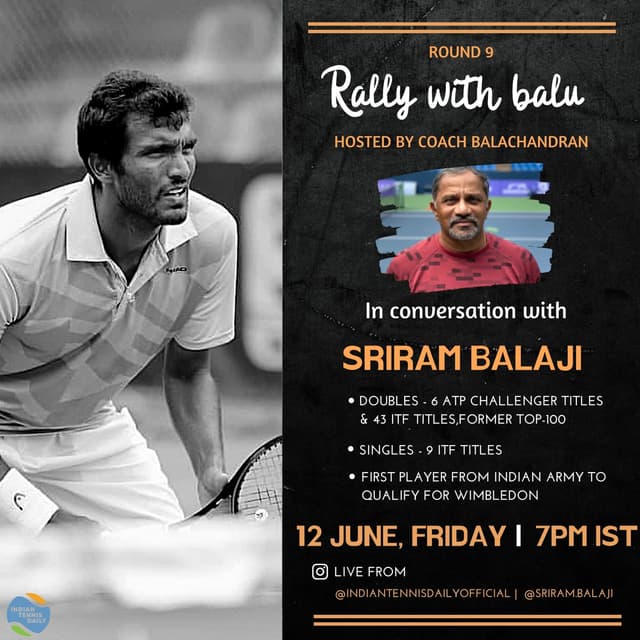 Rally with Balu - Episode 9: Sriram Balaji interviewed by Coach Balachandran Manikkath