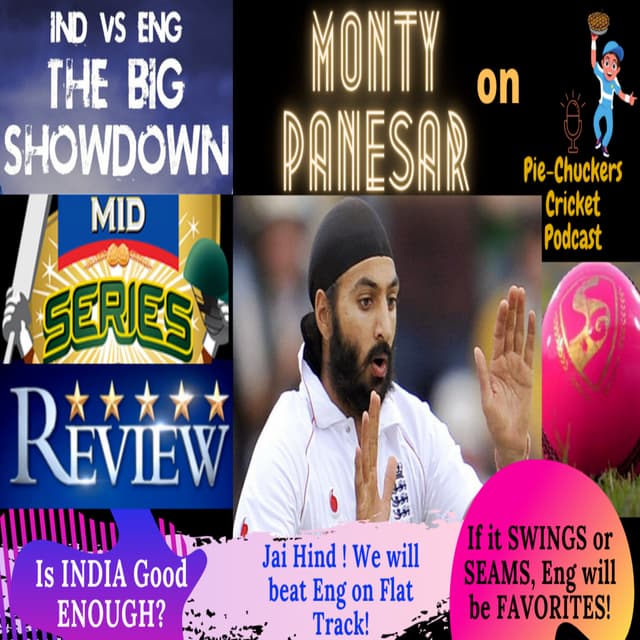 23. Ft. Monty Panesar Ind vs Eng Mid Series review, Pitches, Pink Ball test preview and IPL Auction