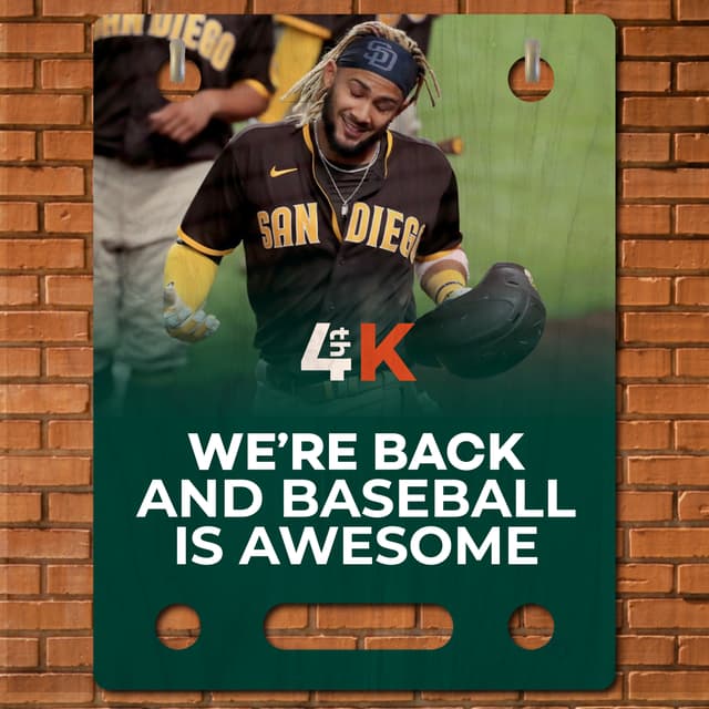 We're Back and Baseball is Awesome