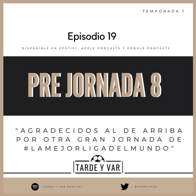 #LaMejorLigaDelMundo (Pre J8)