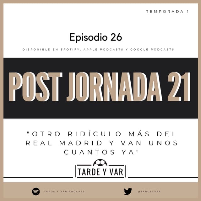 Otro ridículo más (Post J21)