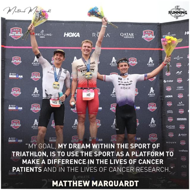 He Closed an Ironman Marathon in 2:39, Broke a Course Record, and Is Still in Med School—Matthew Marquardt Is Redefining What’s Possible