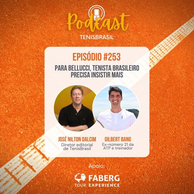 🎙253 - Para Bellucci, tenista brasileiro precisa insistir mais