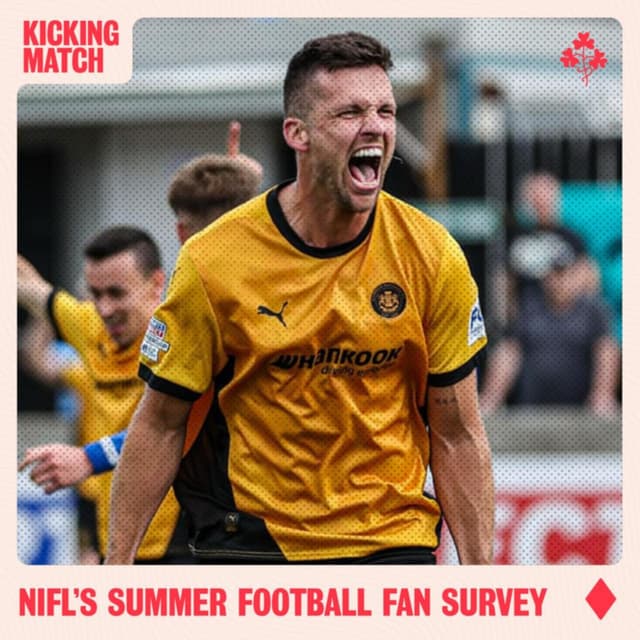 NIFL's Summer Football Fan Survey + Linfield cling to European dream