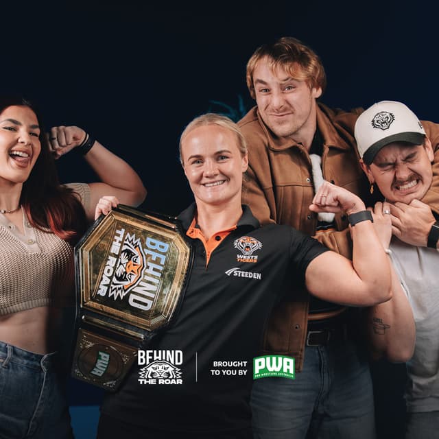 77. NRLW Star Emily Bass & PWA Wrestlers Join BTR ft. WWE’s Grayson Waller | Behind the Roar