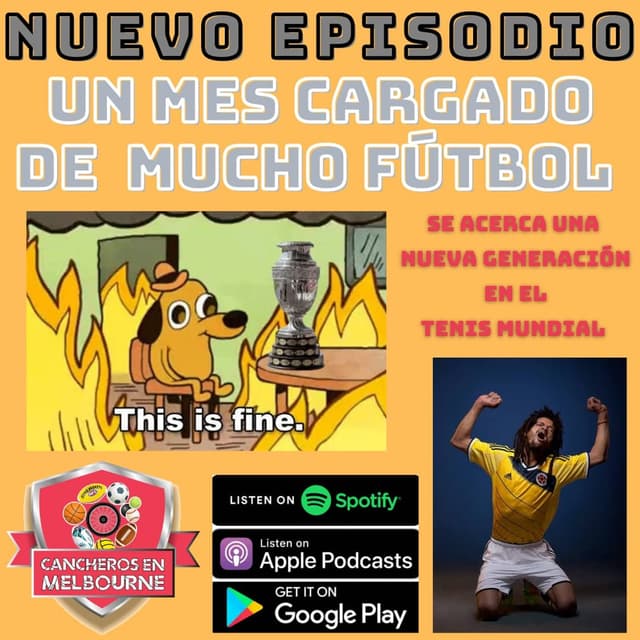 Mes futbolero aunque de tennis también hablamos