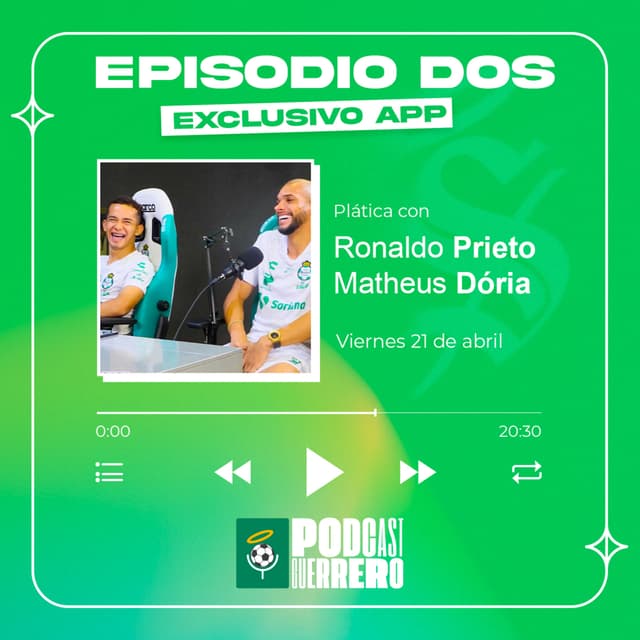 Matheus Dória y Ronaldo Prieto | Podcast Guerrero #Episodio2