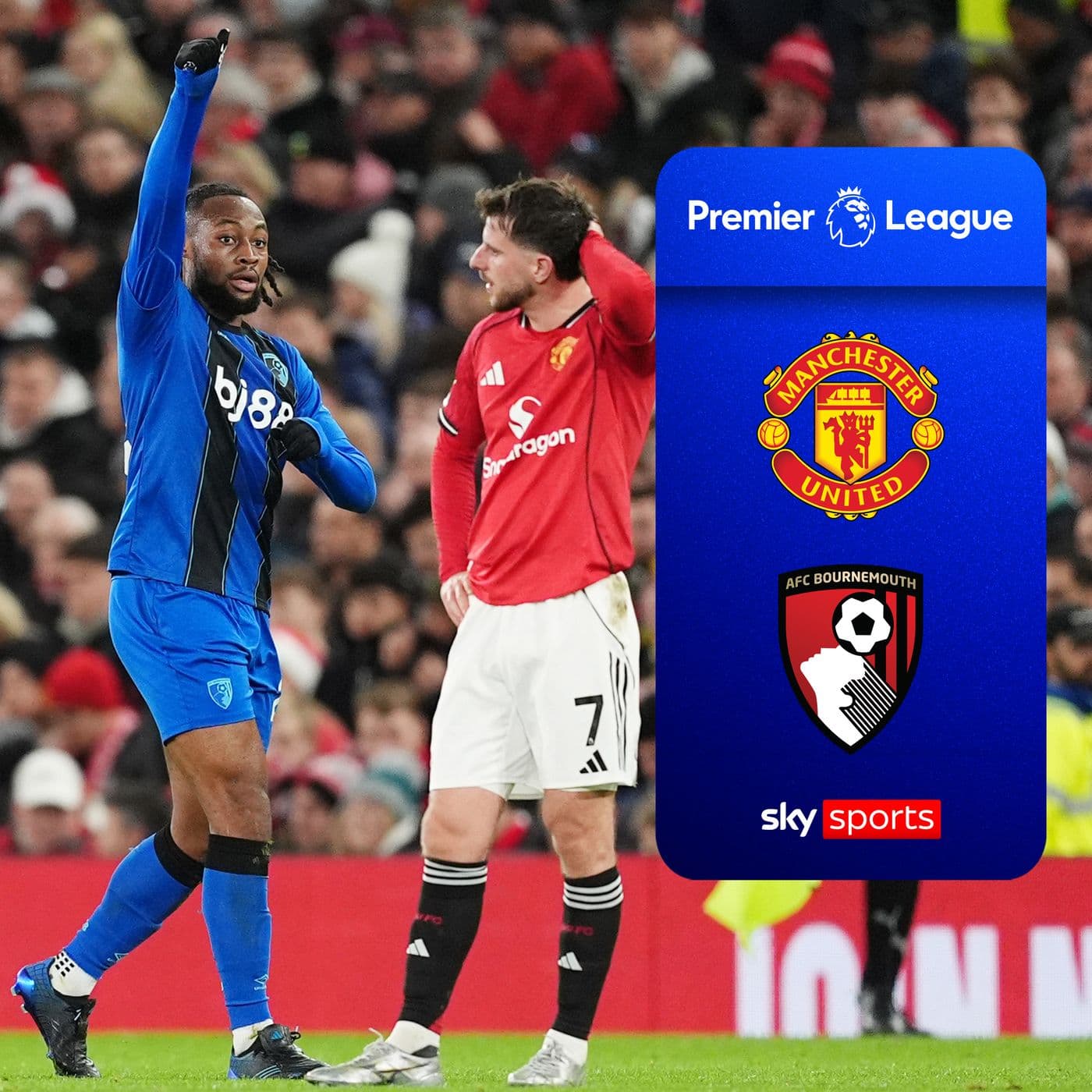 Bournemouth hold Man Utd in an eight-goal thriller at Old Trafford!