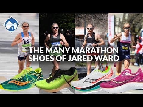 Olympian Jared Ward Breaks Down His Marathon Shoes Over The Years!