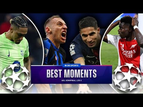 Frattesi puts Inter into THE FINAL | Hakimi's BANGER for PSG | UCL Semifinal Leg 2 BEST MOMENTS ππ₯