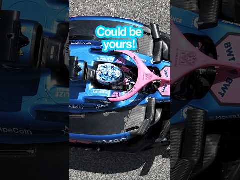 ๐ทโโ๏ธ Own a real race-used F1 helmet