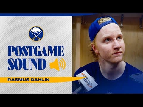 "Give Credit To Their Goalie" | Rasmus Dahlin Praises Brandon Bussi's "Grade-A" Saves | Sabres