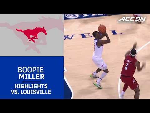 SMU's Boopie Miller Highlights vs. Louisville