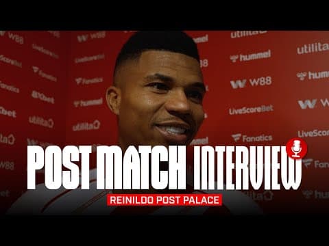 "We showed maturity" | Reinildo Mandava Post Crystal Palace | Post Match Interview