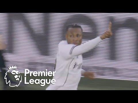 Samuel Chukwueze slots home Fulham's equalizer against Brighton | Premier League | NBC Sports