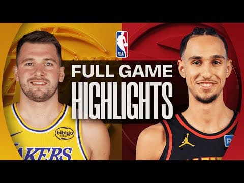 LAKERS at HAWKS | FULL GAME HIGHLIGHTS | November 8, 2025