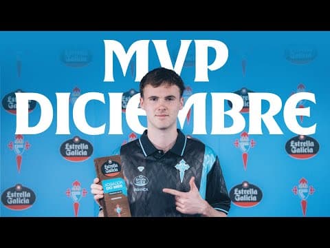 "Estamos disfrutando del fútbol" 🐙🏆 ¡Williot es el Jugador Estrella Galicia de diciembre!