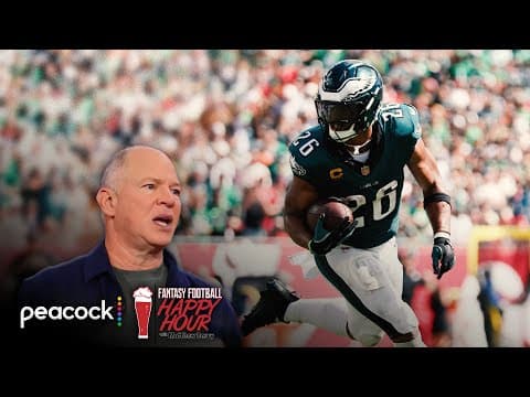 Unpacking disappointing starts for Saquon Barkley, Swift | Fantasy Football Happy Hour | NFL on NBC